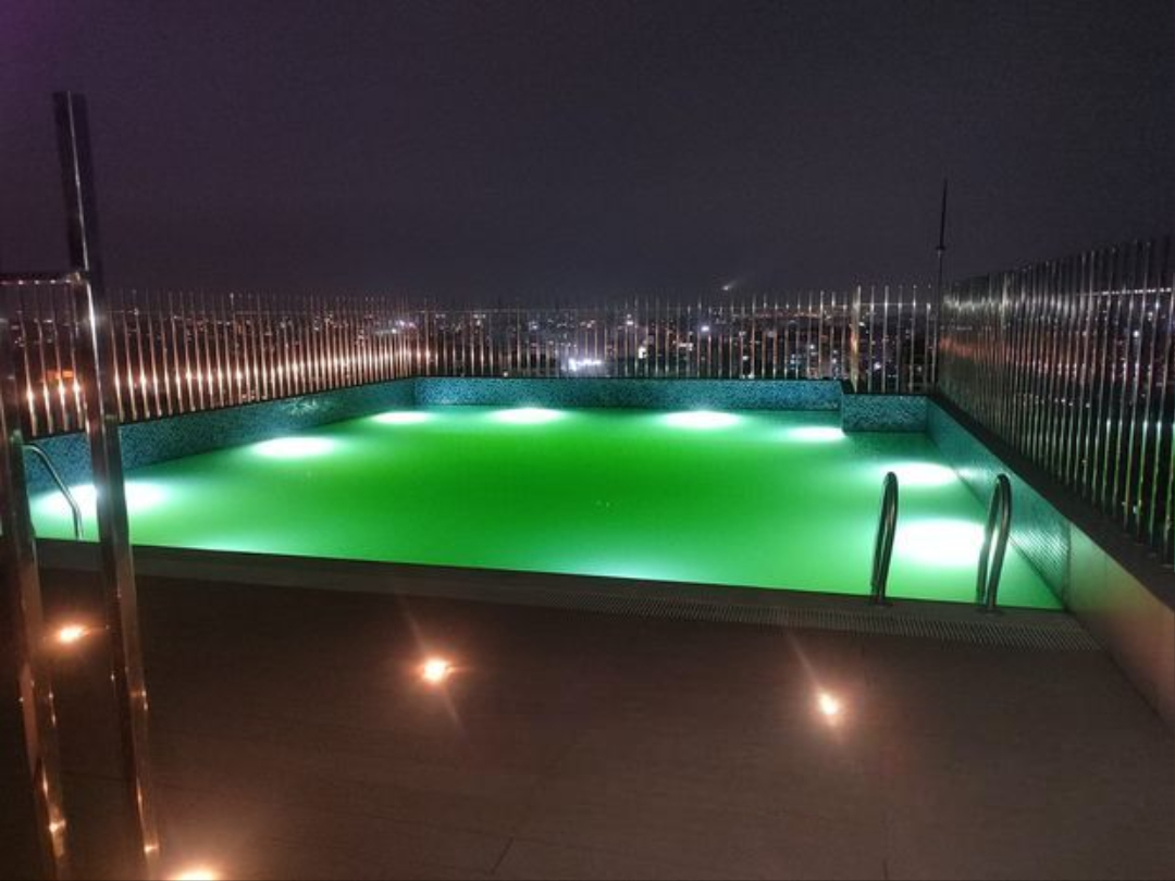 Gym swimming facilities 3 bedrooms apartment