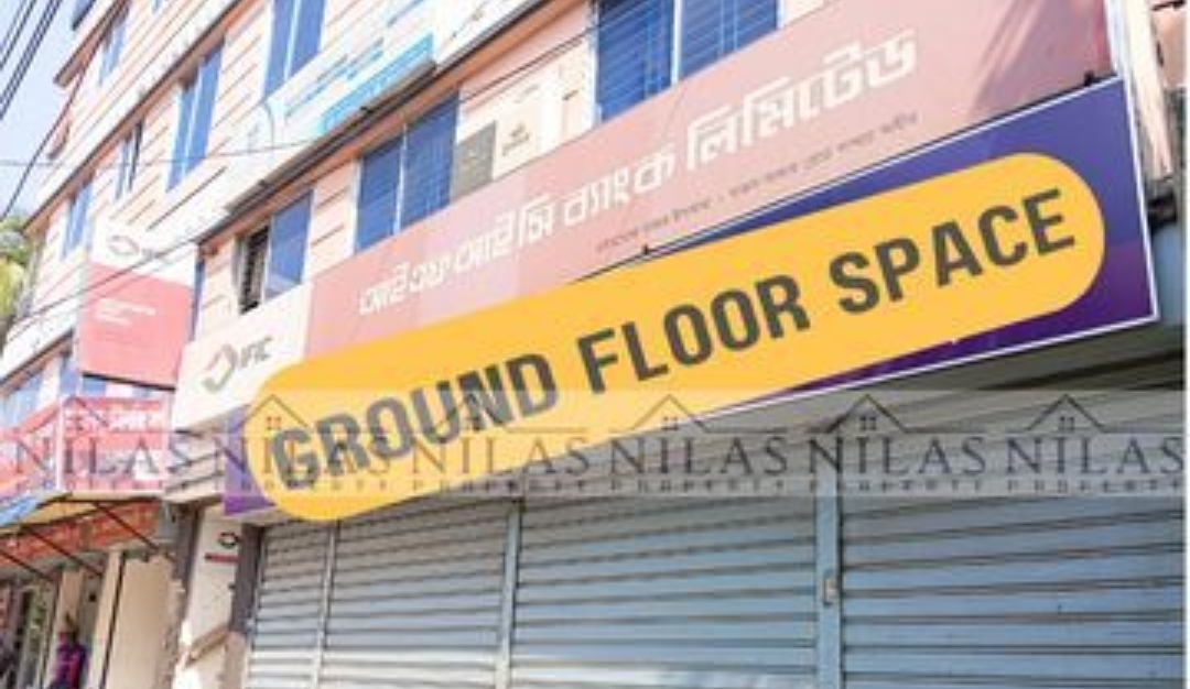 Ground Floor Showroom/Café Shop Space for Rent in Mirpur