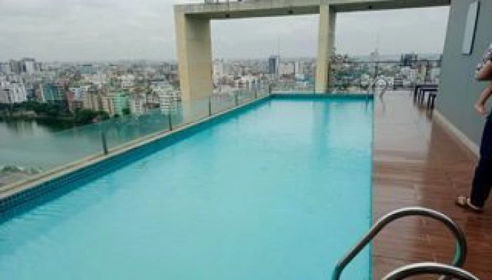 New Modern Swmming Pool Gym Flat Rent At Gulshan North