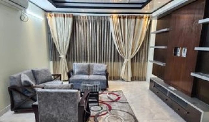 Fully Furnished 3 Bedroom 3rd Floor Flat Rent in Gulshan-1
