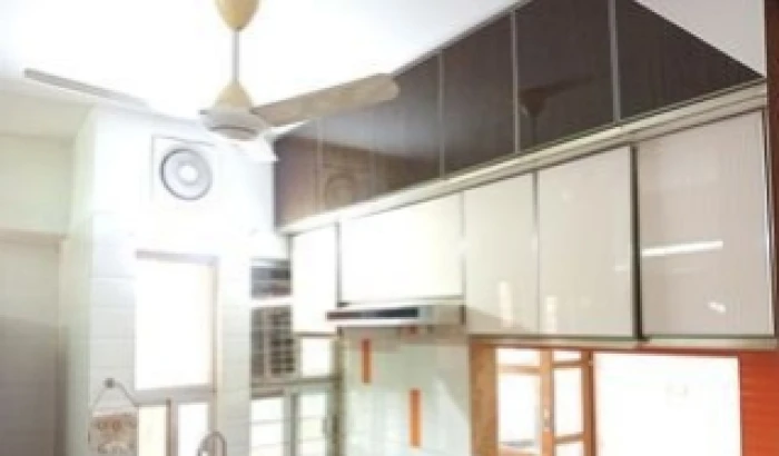 Lake View Semi Furnished 4 Bed 9th Floor Apt. For Rent in Gulshan-2